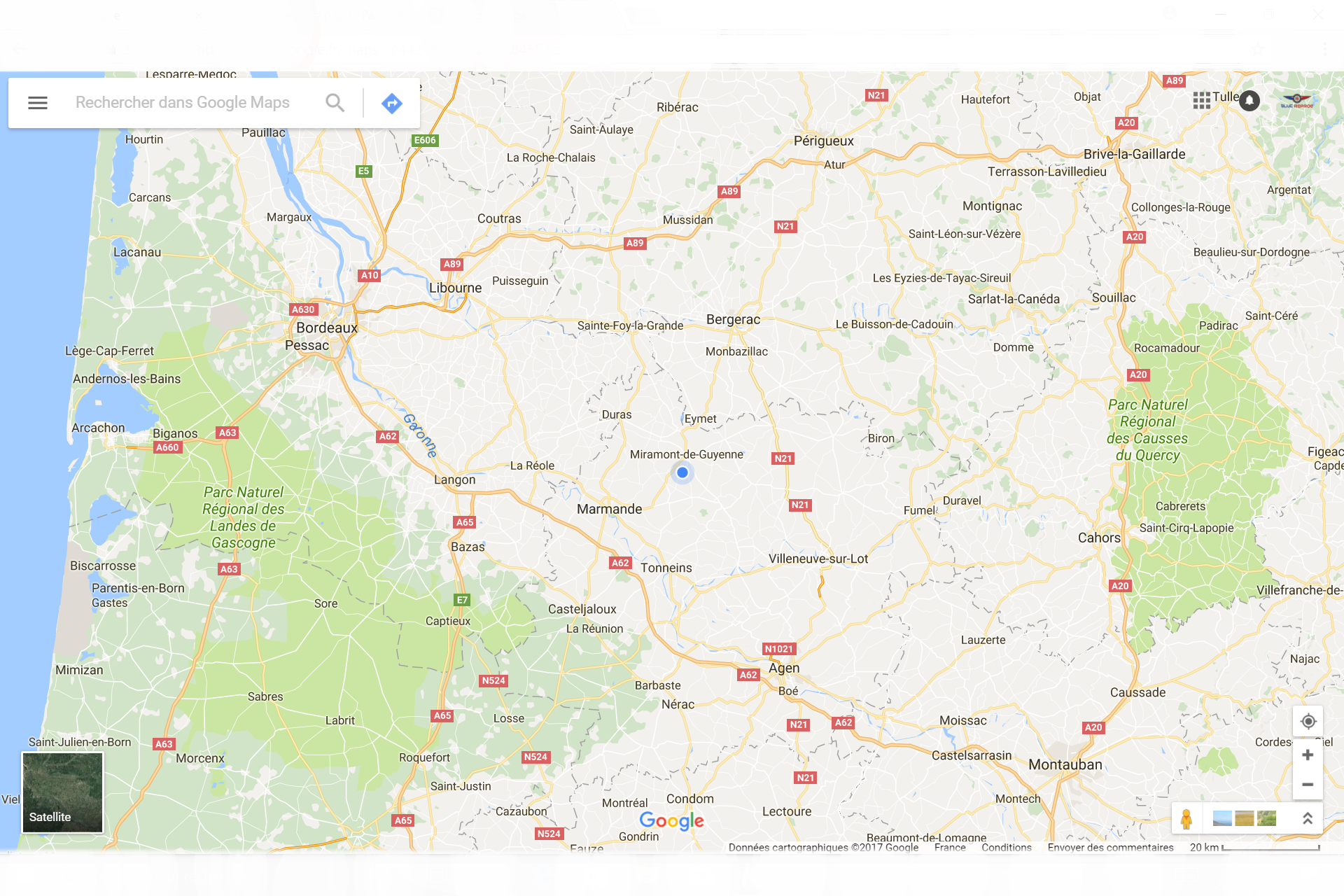 Map brc